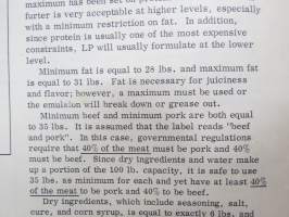 IBM - Linear Programming - Meat Blending