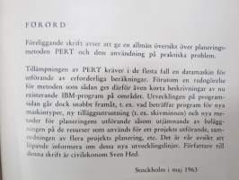 IBM - PERT - Program Evaluation and Review Technique, in swedish