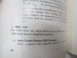 IBM - PERT - Program Evaluation and Review Technique, in swedish
