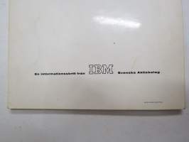 IBM - PERT - Program Evaluation and Review Technique, in swedish