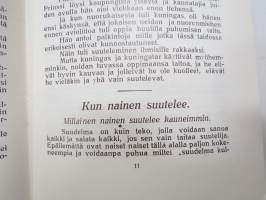Kirja suutelemisesta &amp; Viettelemisen taito -yhteisnidos / näköispainos