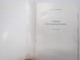 Paimion kunnanvaltuusto 1916-1965