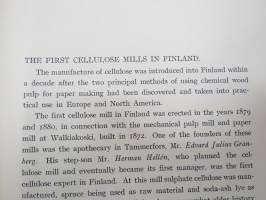 The Finnish Cellulose Union 1918-1928 Historical notes on the cellulose industry in Finland