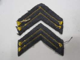 Alikersantti, natsat, 1950-luvulta -military rank insignia