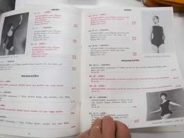 Repetto - la danse c´est Repetto - tanssikengät, asusteet -tuoteluettelo, ranskankielinen / dancing accessories catalog, in french