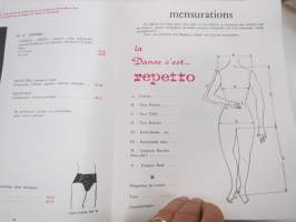 Repetto - la danse c´est Repetto - tanssikengät, asusteet -tuoteluettelo, ranskankielinen / dancing accessories catalog, in french