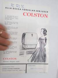 Colston diskmaskin -myyntiesite, ruotsinkielinen /  sales brochure