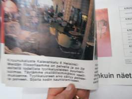 Kruunukaluste 1982  -myyntiesite / sales brochure