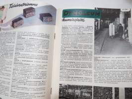 Kunnallistekniikka 1952 nr 3, Cultor asfalttipäällysteet, Dymoleum kumiasfaltti, Leo Gottwald yleiskaivukone mainos, ym.