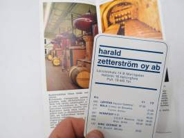 Hennessy konjakkitalon ja konjakkien esite -Cognac-house brochure