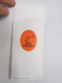 Hennessy konjakkitalon ja konjakkien esite -Cognac-house brochure