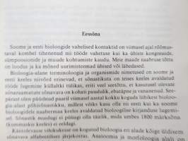 Suomi-Viro-Suomi Biologian sanasto