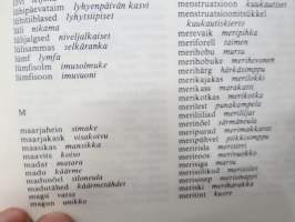 Suomi-Viro-Suomi Biologian sanasto