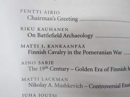 Sotahistoriallinen aikakauskirja 32 (2012), Taistelukenttäarkeologia, Suomalainen ratsuväki Pommerin sodassa, Operaatio DB, Sotilastiedustelua Karjalan kannaksella..