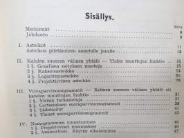 Graafinen esitys ja nomografia