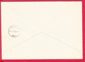FDC Ensipäivänkuori 2.12.1963 M.A.Castren. LAPE 582. KULKENUT
