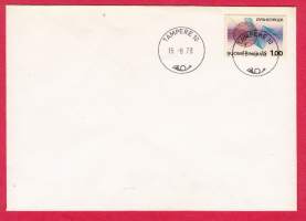 FDC Ensipäivänkuori 15.8.1978 Matemaattinen ala. LAPE 828.
