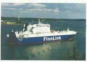 MS Finnsailor / FinnLink  - laivapostikortti  postikortti laivakortti kulkematon