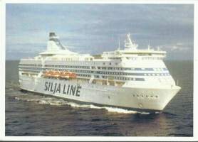 Silja Serenade / Silja Line - laivapostikortti  postikortti laivakortti kulkematon