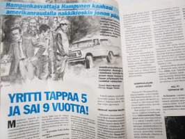 Alibi 1998 nr 5, Isto Hiltunen tuomiolla, Näin Jammu lusii, Pakolaisia Italiaan - raja vuotaa, Janne Hampunen = Nacci Tranberg, Vesuritappaja Janne Repka - Kiuruvesi