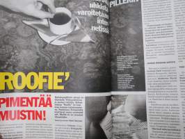 Alibi 1998 nr 5, Isto Hiltunen tuomiolla, Näin Jammu lusii, Pakolaisia Italiaan - raja vuotaa, Janne Hampunen = Nacci Tranberg, Vesuritappaja Janne Repka - Kiuruvesi