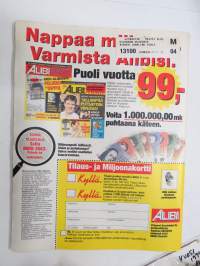 Alibi 1998 nr 5, Isto Hiltunen tuomiolla, Näin Jammu lusii, Pakolaisia Italiaan - raja vuotaa, Janne Hampunen = Nacci Tranberg, Vesuritappaja Janne Repka - Kiuruvesi