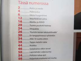 Alibi 2009 nr 3, Juha Valjakkala-Fouganthine, Vesa Keskinen - raiskaaja?, Kari Laajala kuristi tyttöystävän koiranhihnalla, Sanna - ampumaratasurmaaja, Mirko Rajala