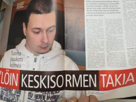 Alibi 2009 nr 3, Juha Valjakkala-Fouganthine, Vesa Keskinen - raiskaaja?, Kari Laajala kuristi tyttöystävän koiranhihnalla, Sanna - ampumaratasurmaaja, Mirko Rajala