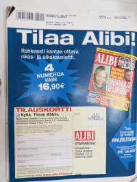 Alibi 2012 nr 10, Insuliinisurmaaja Katariina Lönnqvist, Touko Tarkki &amp; Sirpa Laamanem murhasivat Eerikan, Pasi Räty murhasi heti vapauduttuaan 22 v. tuomiosta, ym.