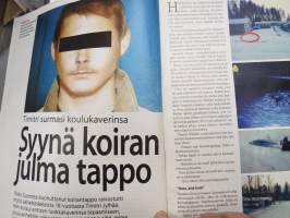Alibi 2012 nr 7, Pomarkun perhesurma, Mika Muranen, Venäläispoliisi Vostrikov, Timitri Jylhä tappoi koulukaverinsa, Jenna Lepomäki tapettiin Espanjassa, Tornio 1992