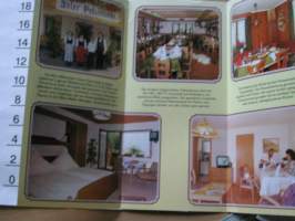 mainos esite landgasthof-pension,i. VAKITA.N tarjous helposti s-m koko  paketti 19x36 x60 cm paino 35kg 5e