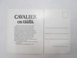 Vauxhall Cavalier - Cavalier -mainoskortti