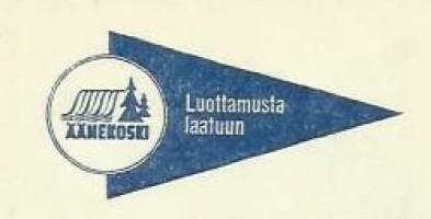 Metsäliiton Selluloosa Oy, Äänekoski 1958 - firmalomake  2 eril