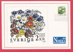 Postimerkkimessut - Nordia 90, Lund, 8.7.-12.7.1990