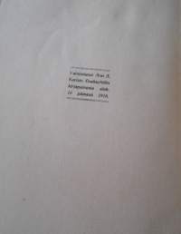 Taiston tiellä runoja vaino ja kumousvuosilta