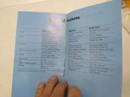 Rollei - Compact precision - 35 S, 35 T, 35 B camera -brochure / myyntiesite, englanninkielinen