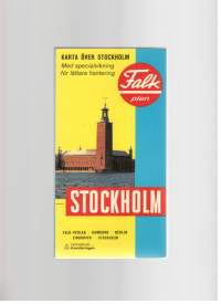 Tukholma-Falk plan-kaupunkikartta