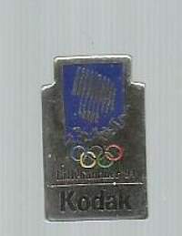 Olympia Lillehammer 1994 / Kodak pinssi rintamerkki