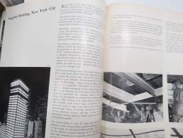 International Lightning Review 1961 vol XII nr 2 -valaistuksen ja sen suunnittelun erikoislehti, mm. Royal SAS Hotel Copenhagen, Four Seasons Restaurant New York