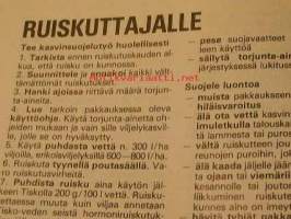 Maamiehen lääke torjunta-aineet 1984