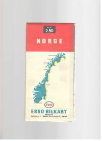 Esso autokartta Norge