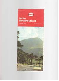Esso tiekartta Northern England