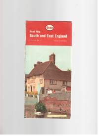 Esso tiekartta South and East England