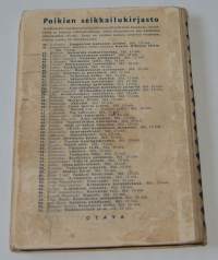 Salaperäinen piirros Poikien seikkailukirjasto 92