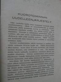 kuorotoiminnan uudelleenjärjestely. VAKITA.N tarjous helposti paketti koko   19x36 x60 cm paino 35kg 5e