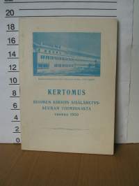 kertomus suomen kirkon sisälähetysseuran toiminnasta. VAKITA.N tarjous helposti paketti koko   19x36 x60 cm paino 35kg 5e