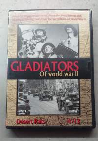 Gladiators of  World War II 4/13 - Desert rats  DVD - elokuva  suom. txt