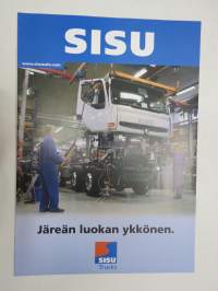 Sisu - Järeän luokan ykkönen - kokoa oma sisu -myyntiesite / sales brochure, in finnish