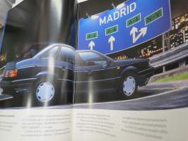 Volkswagen Passat 1992 -myyntiesite / sales brochure, in finnish