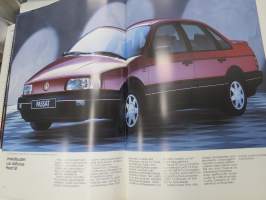 Volkswagen Passat 1990 -myyntiesite / sales brochure, in finnish